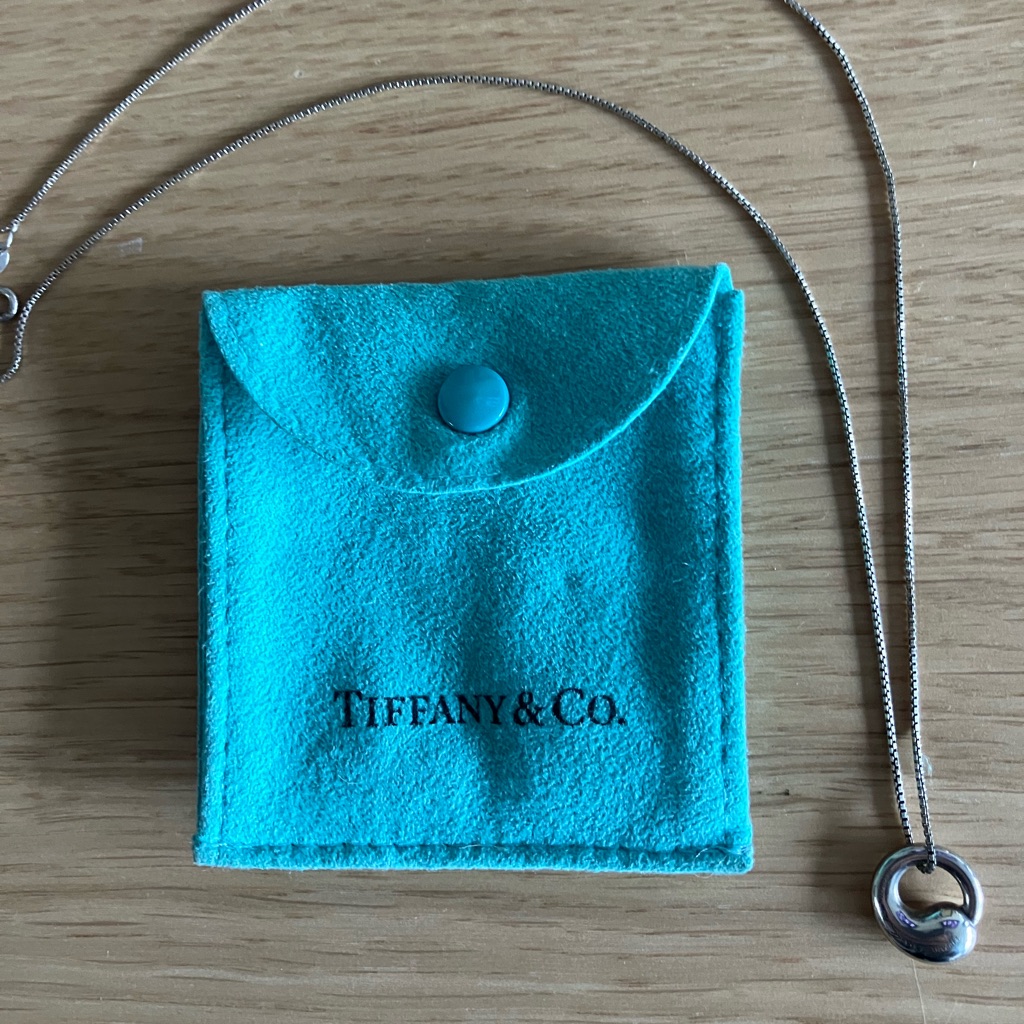 Tiffany Silver Pedant Necklace